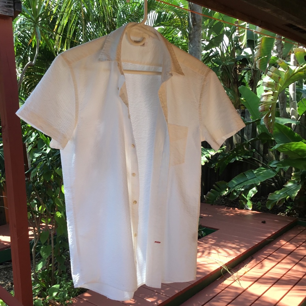 ☀️Gustin Seersucker Button Down Shirt☀️